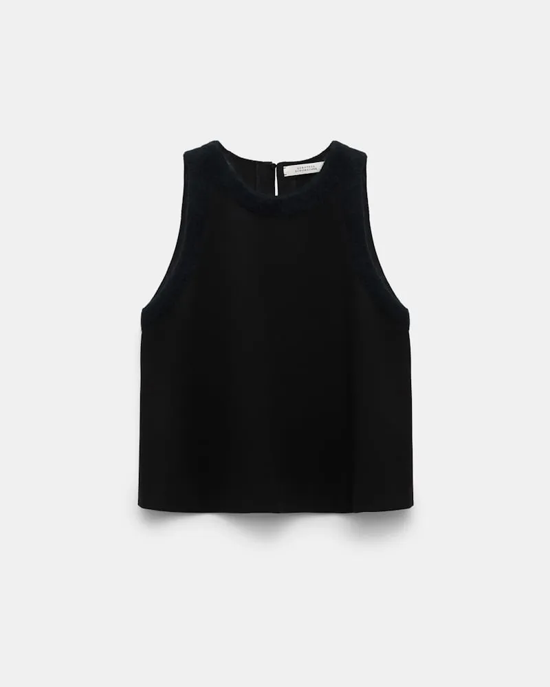 Dorothee Schumacher Top aus Punto Milano Schwarz