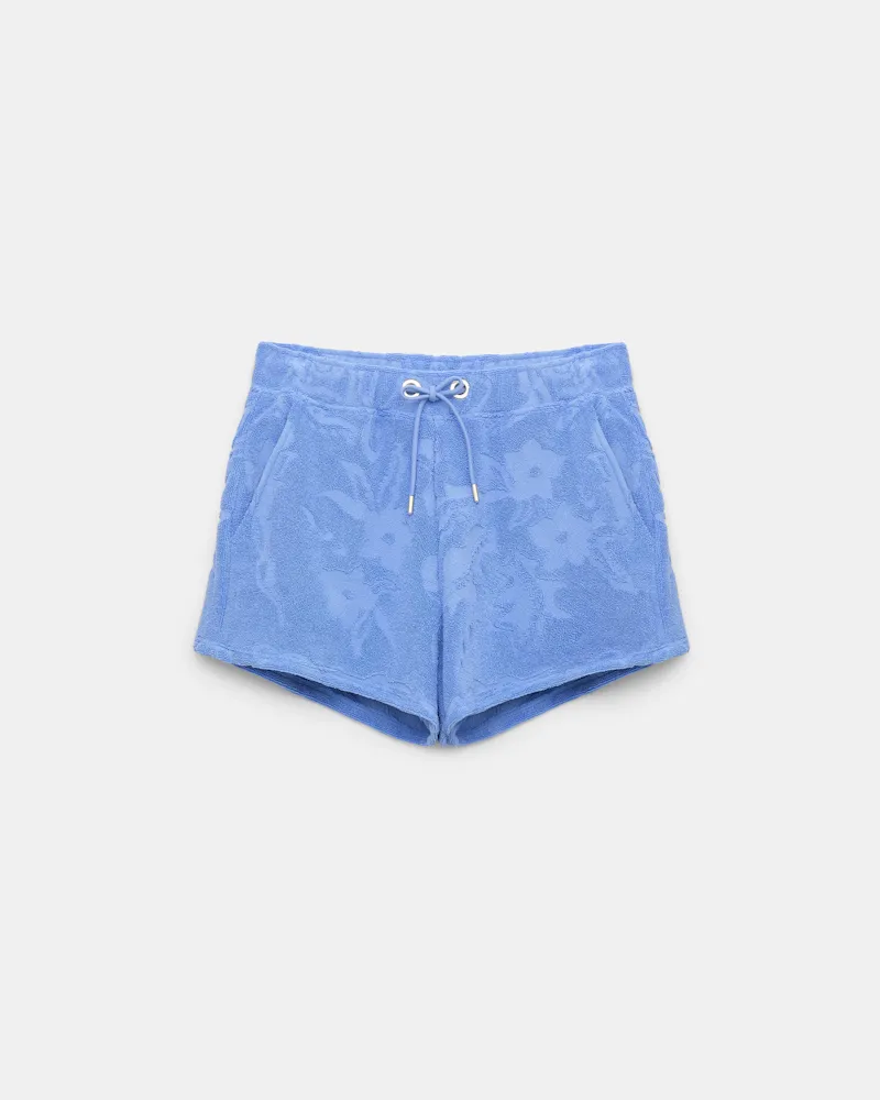 Dorothee Schumacher Shorts mit floralem Muster Blau