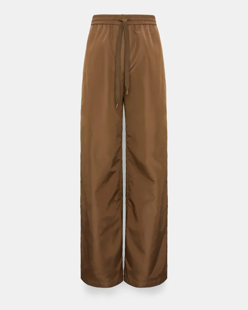 Dorothee Schumacher Barrel Pants aus Nylon Braun