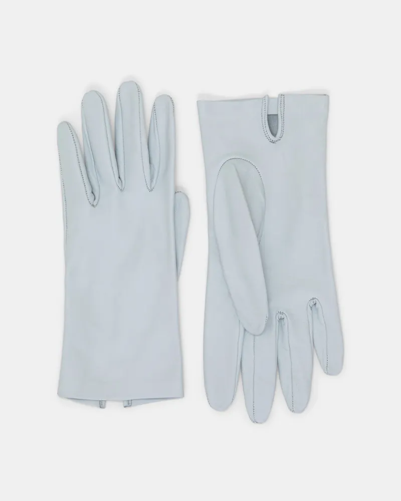 Dorothee Schumacher Handschuhe aus Lammfell Blau