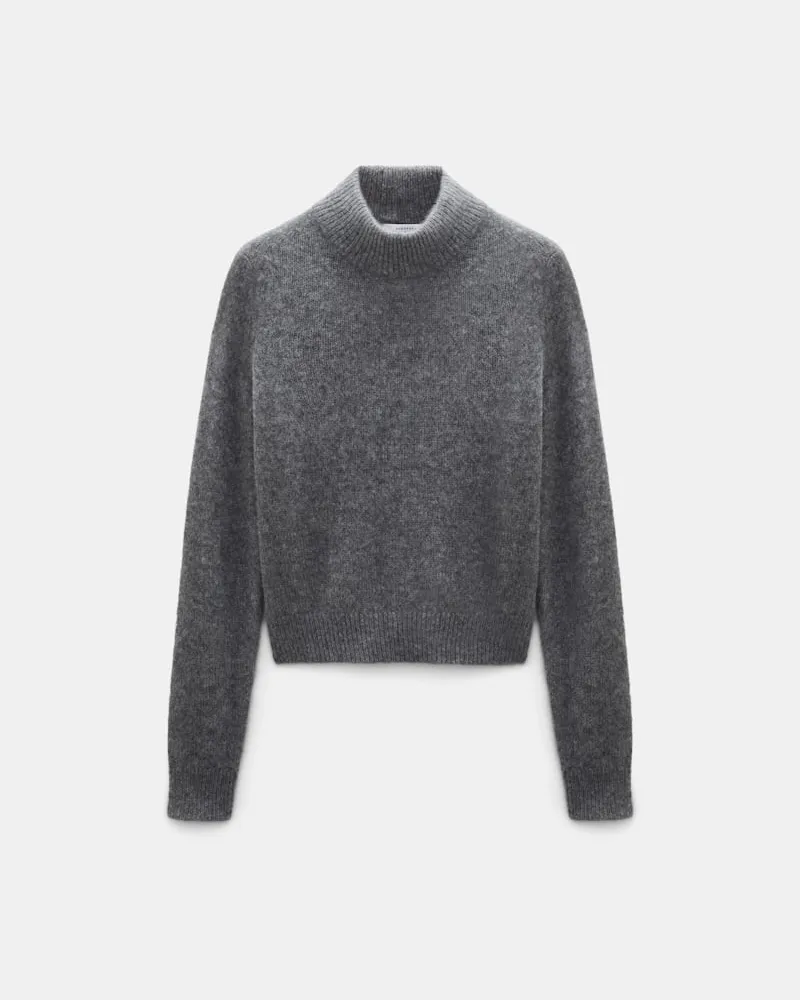 Dorothee Schumacher Rollkragenpullover aus Kaschmir Grau