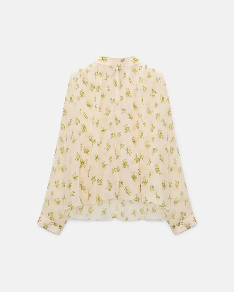 Dorothee Schumacher T-Blouse aus bedruckten Georgette Multi