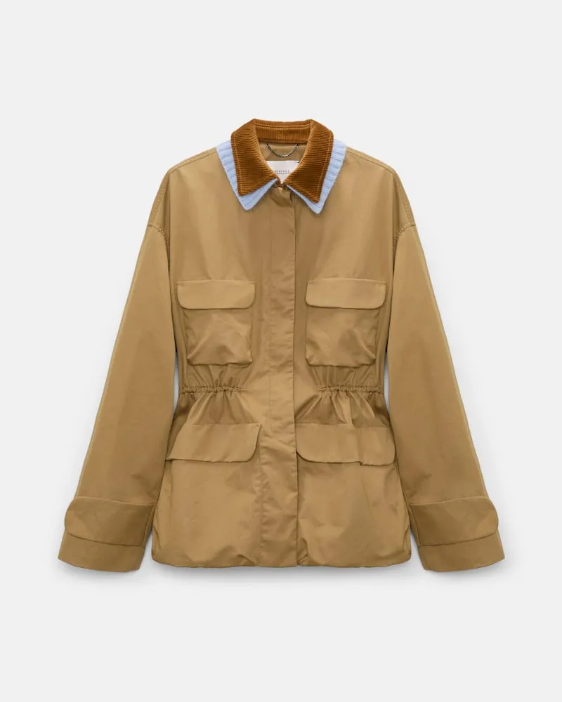 Dorothee Schumacher Field Jacket aus Baumwolle Beige