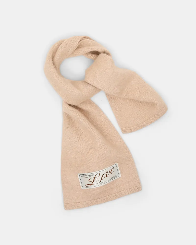 Dorothee Schumacher Schal aus Merino und Kaschmir Beige