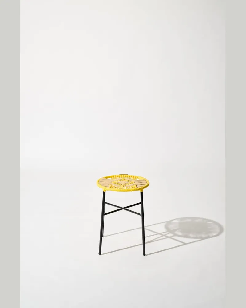 Dorothee Schumacher Handgeflochtener Hocker Multi