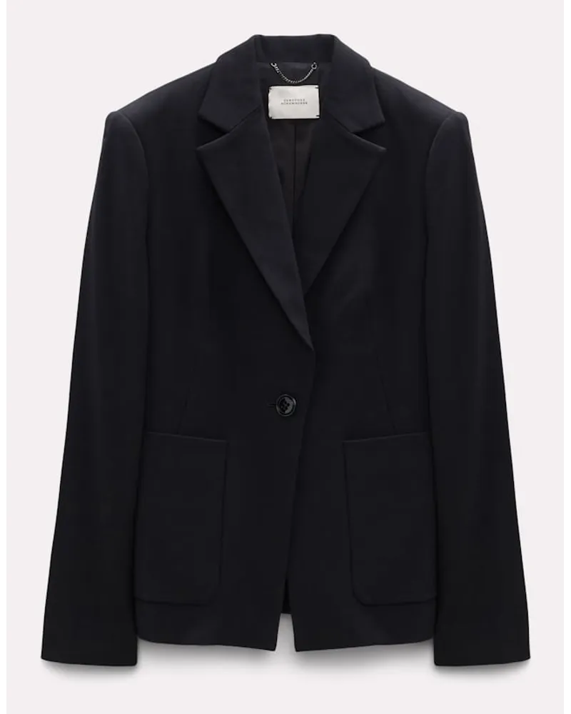 Dorothee Schumacher Einreihiger Punto Milano Blazer Schwarz