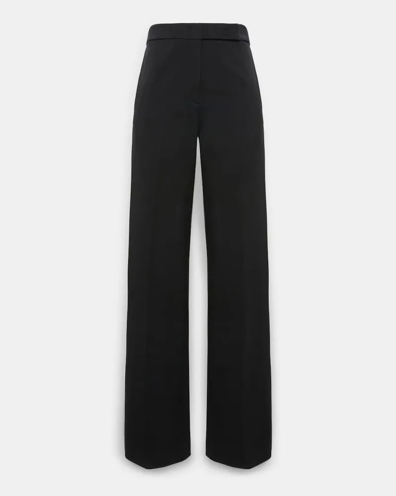 Dorothee Schumacher Wide Pants aus Punto Milano Schwarz