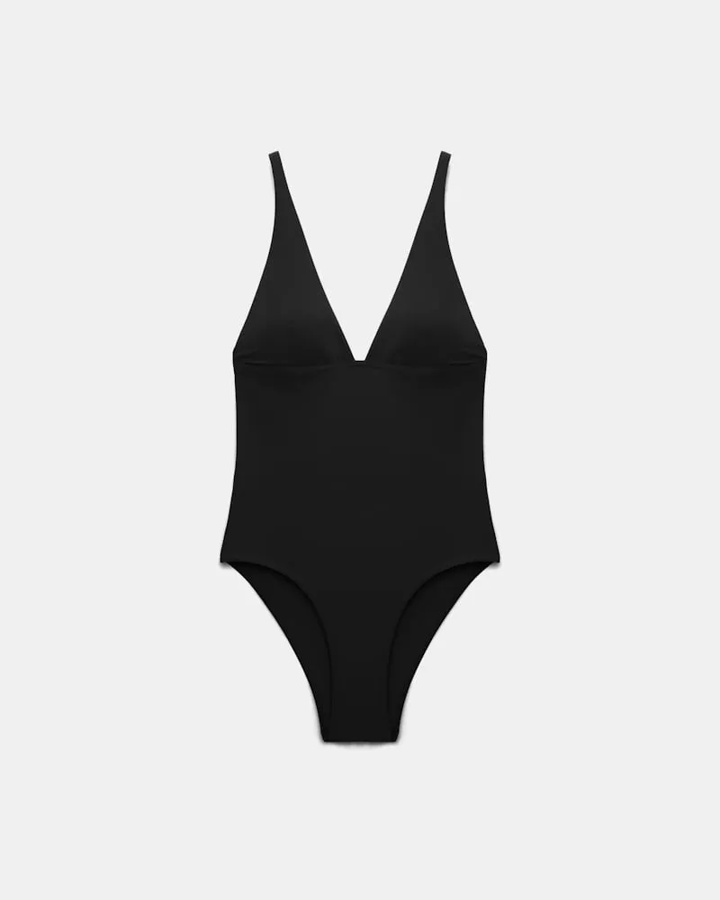 Dorothee Schumacher Badeanzug mit Metallnieten Schwarz