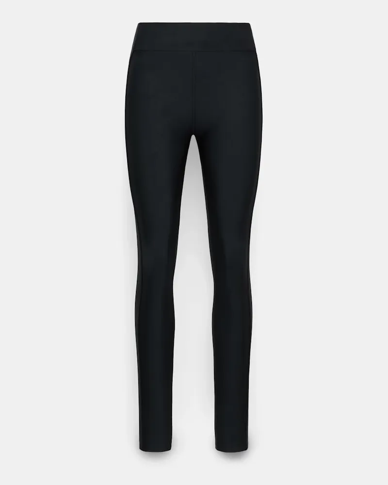 Dorothee Schumacher Leggings mit Seiteneinsatz Schwarz