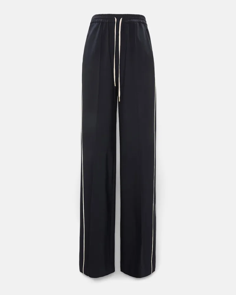 Dorothee Schumacher Wool Joggers Blau