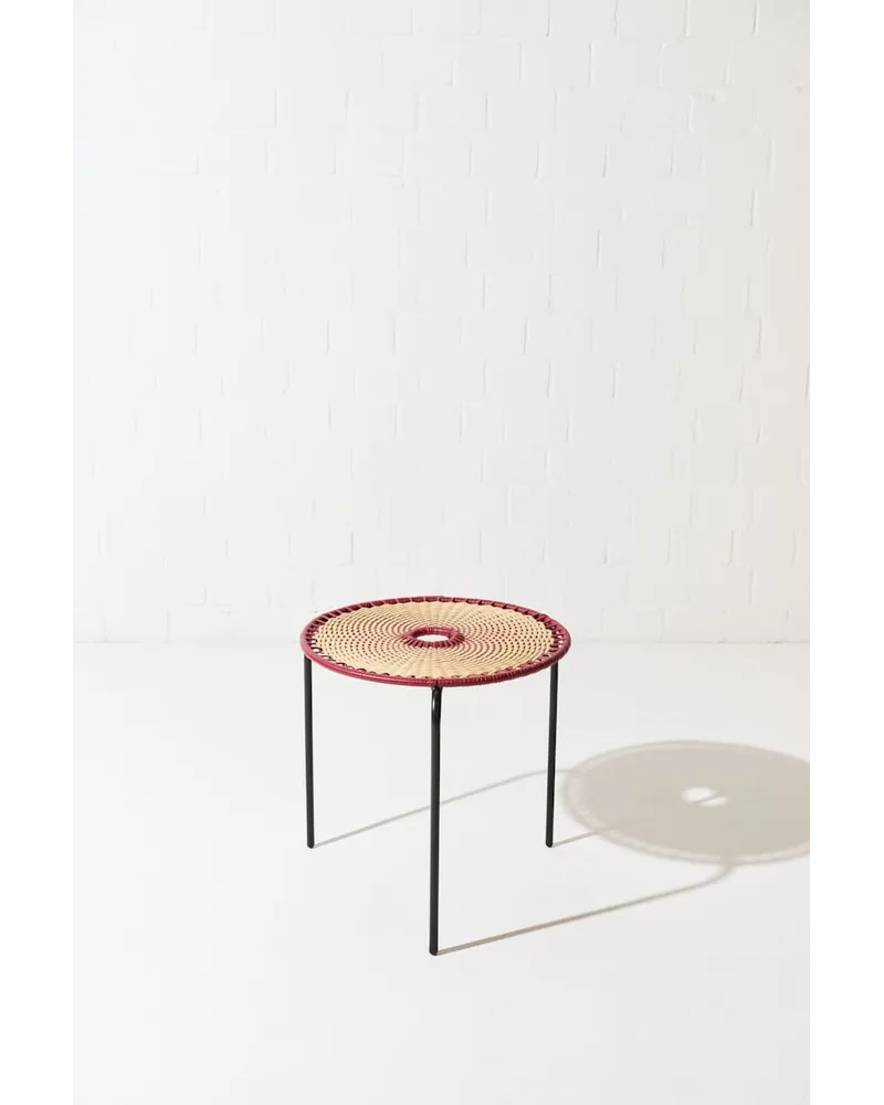 Dorothee Schumacher Kleiner handgeflochtener Coffee Table Multi