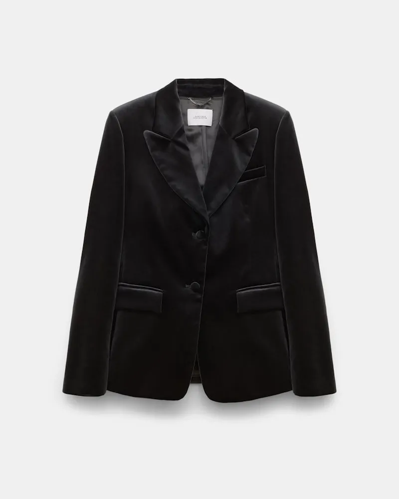 Dorothee Schumacher Samtblazer Grau