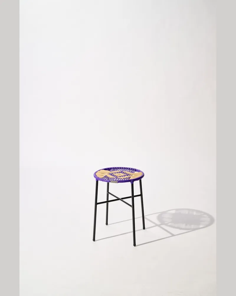 Dorothee Schumacher Handgeflochtener Hocker Multi