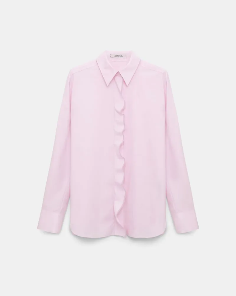 Dorothee Schumacher Hemd aus Baumwoll-Popeline Rosa