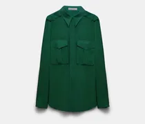 Seidenbluse aus Crêpe de Chine