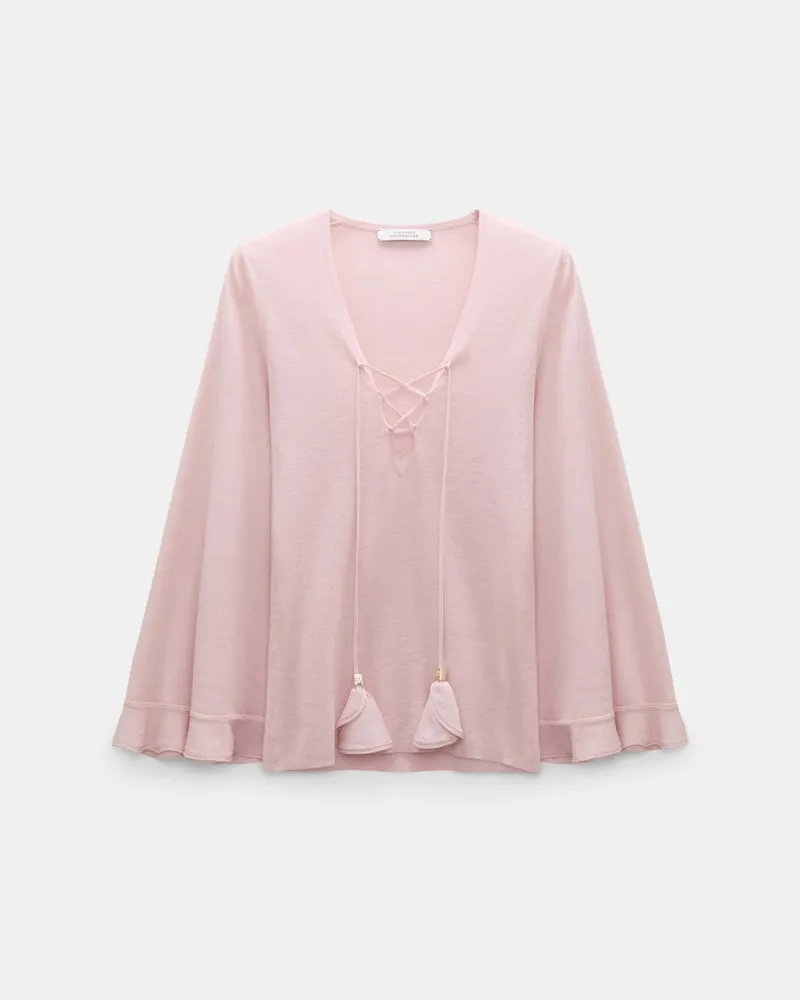 Dorothee Schumacher Pullover mit V-Ausschnitt Rosa