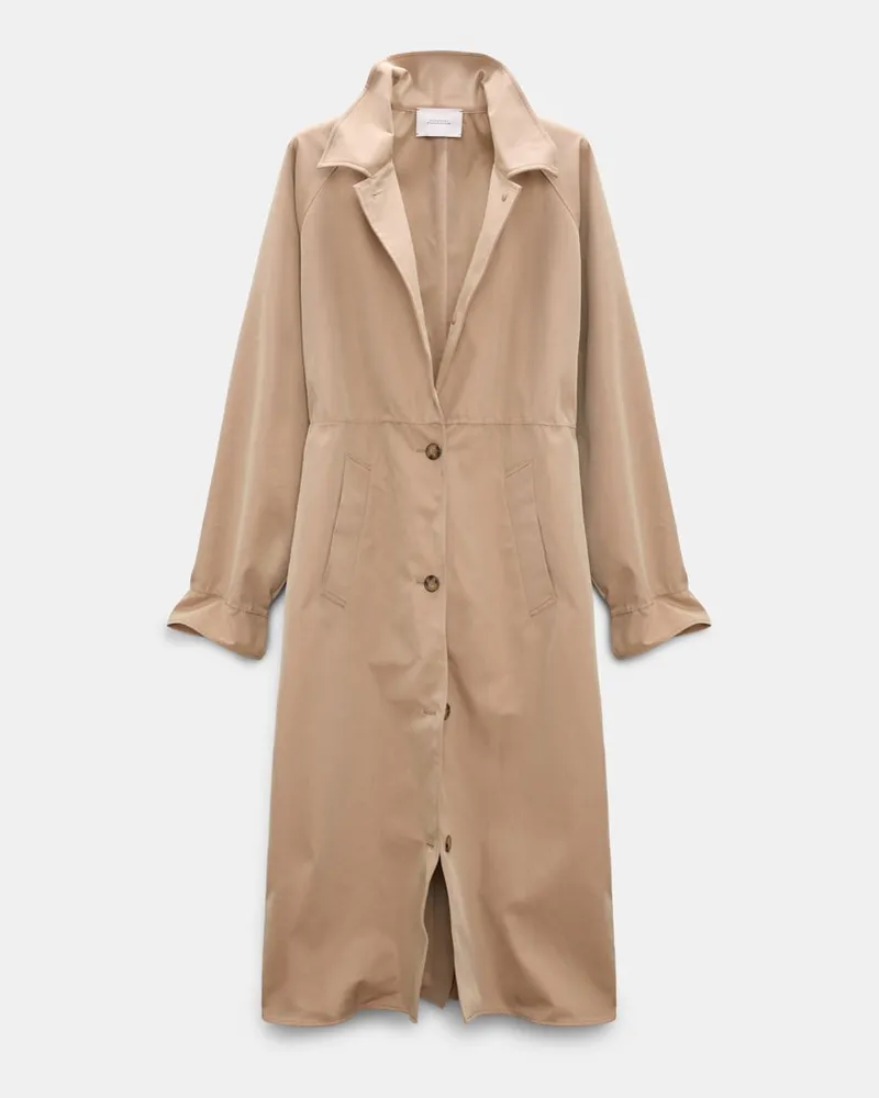 Dorothee Schumacher Mantel aus Technostoff Beige
