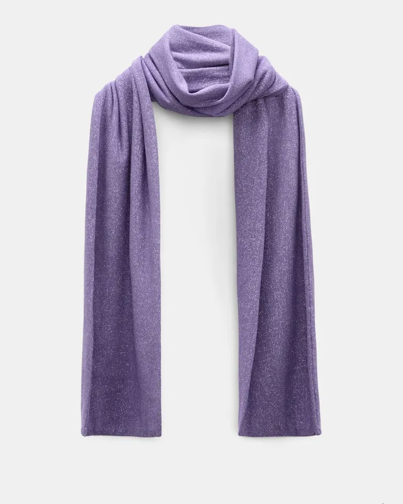 Dorothee Schumacher Schal aus Lurex-Jersey Violett