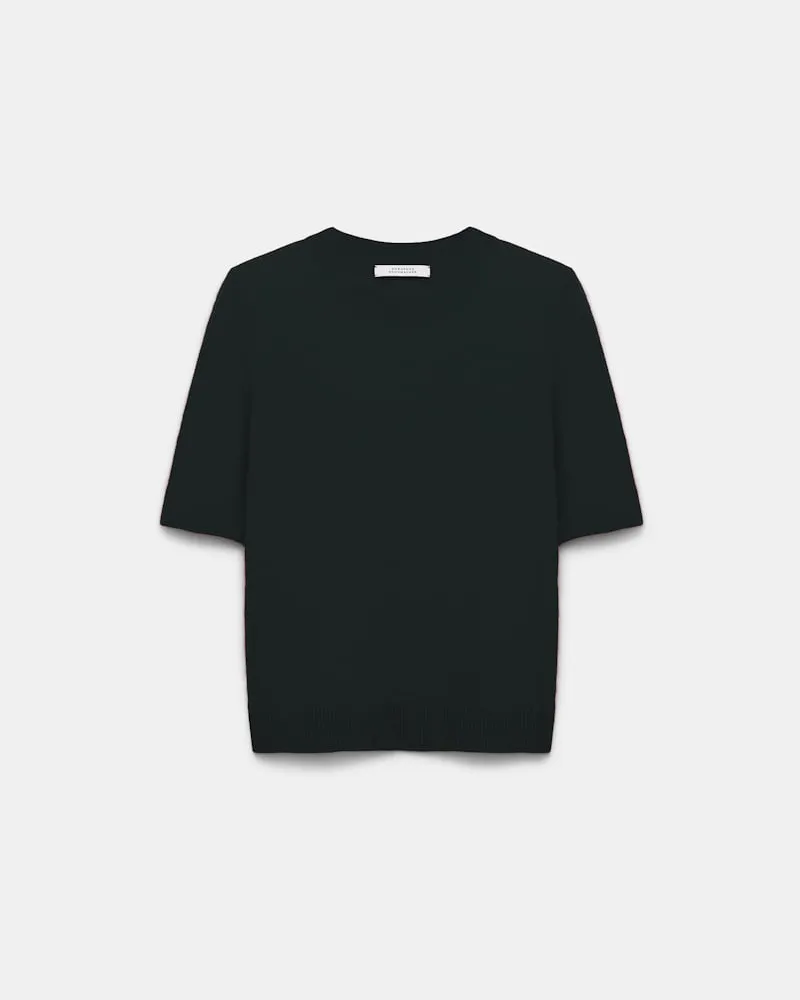 Dorothee Schumacher Fluffy Pullover mit halbem Arm Grau