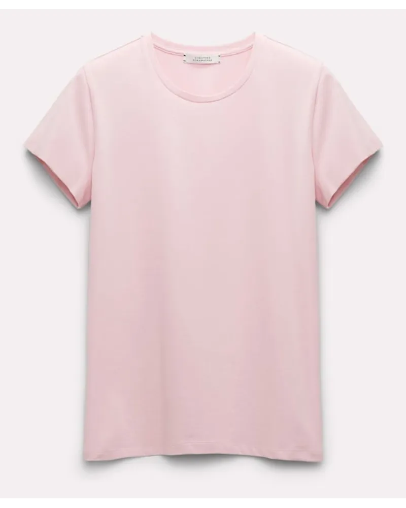 Dorothee Schumacher T-Shirt mit gedoppelten Ärmeln Rosa