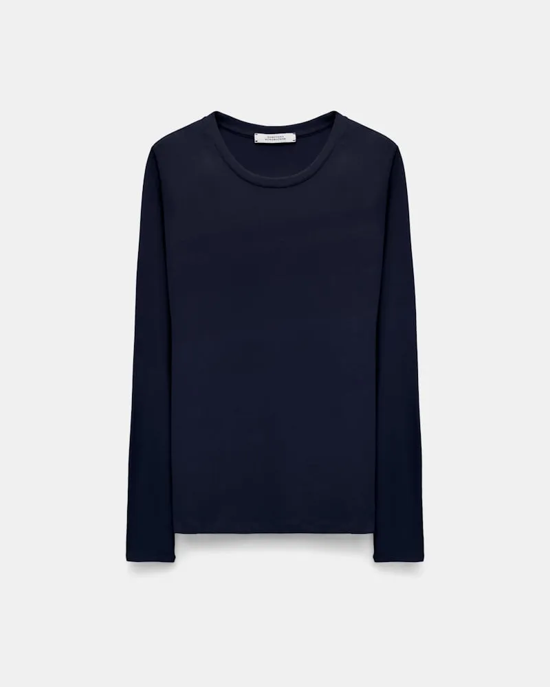 Dorothee Schumacher Langarmshirt Blau