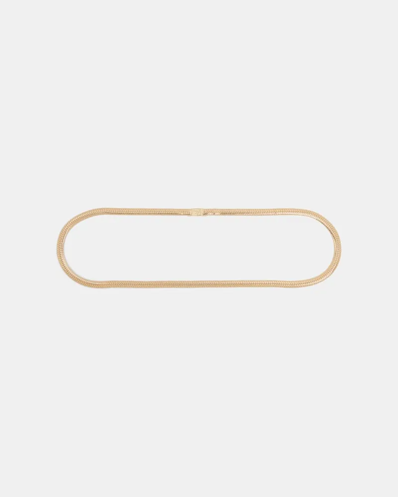 Dorothee Schumacher Chain Gürtel mit Snake-Effekt Gold