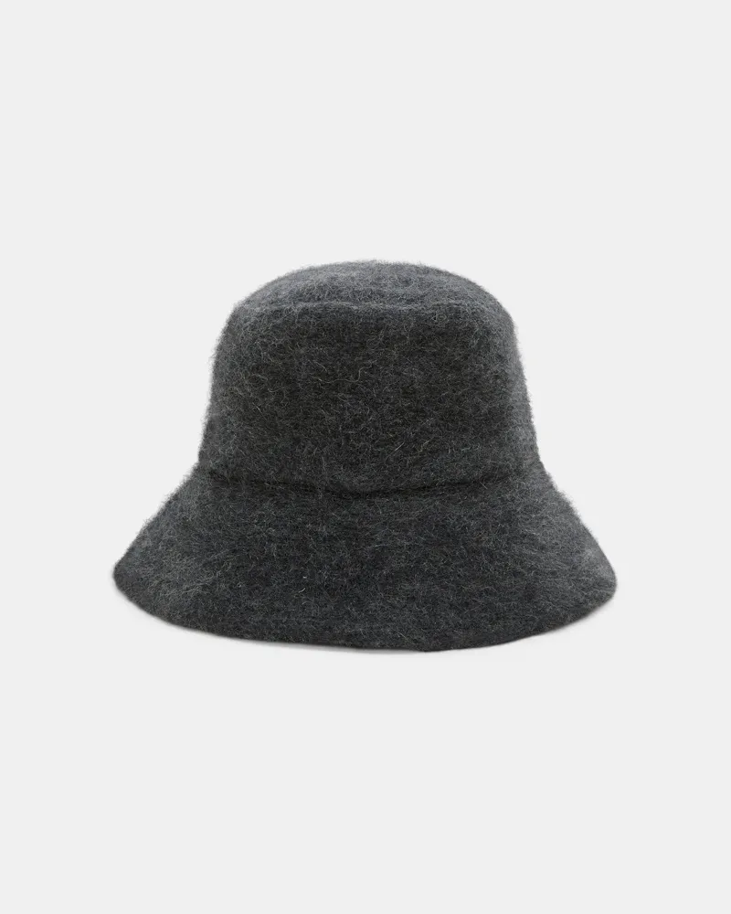 Dorothee Schumacher Hut aus Merino und Kaschmir Grau