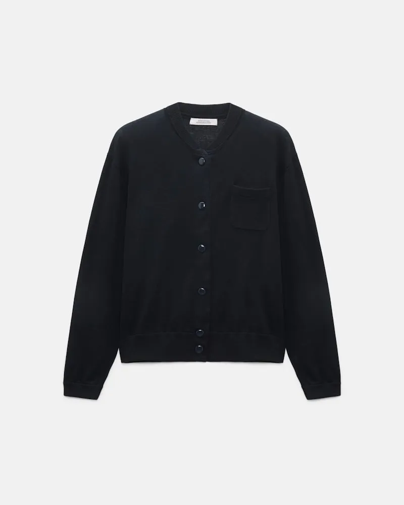Dorothee Schumacher Cardigan im Bomberjacken-Stil Blau