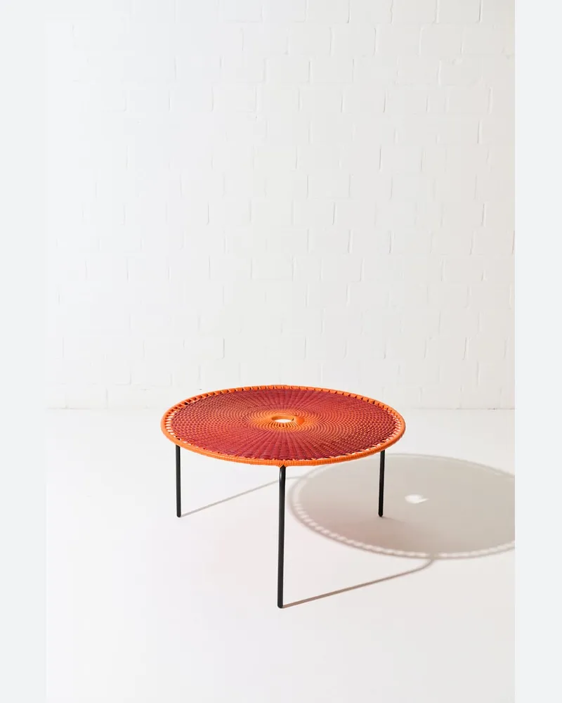 Dorothee Schumacher Großer handgeflochtener Coffee Table Multi