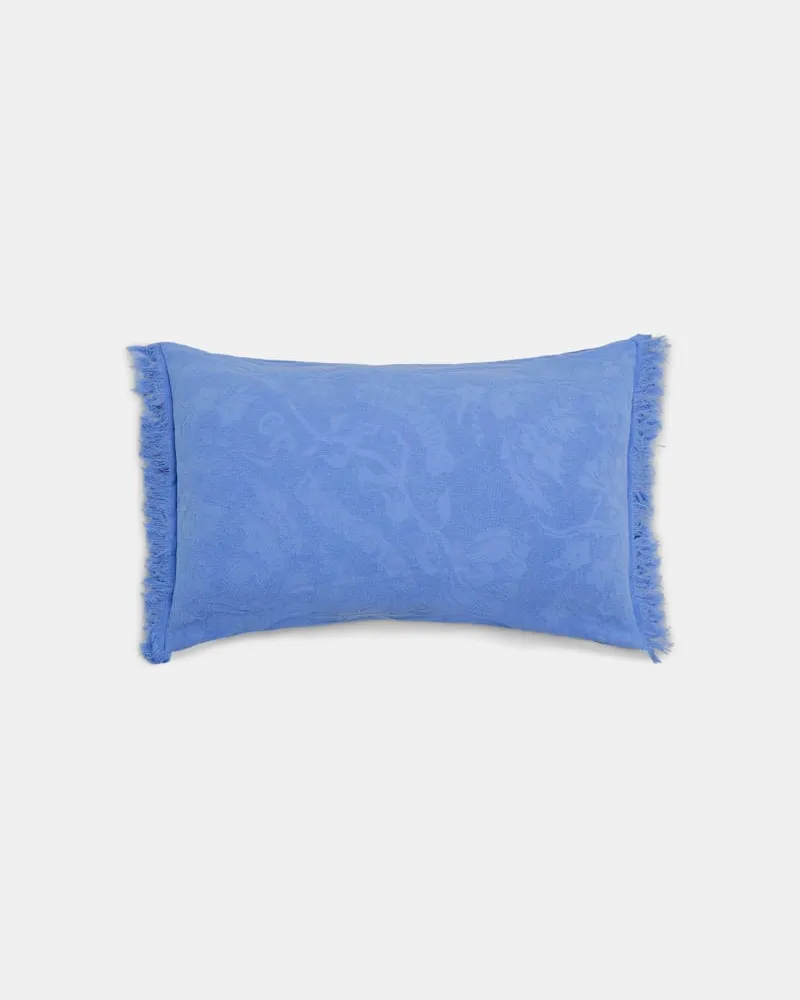 Dorothee Schumacher Kissen mit floralem Muster Blau