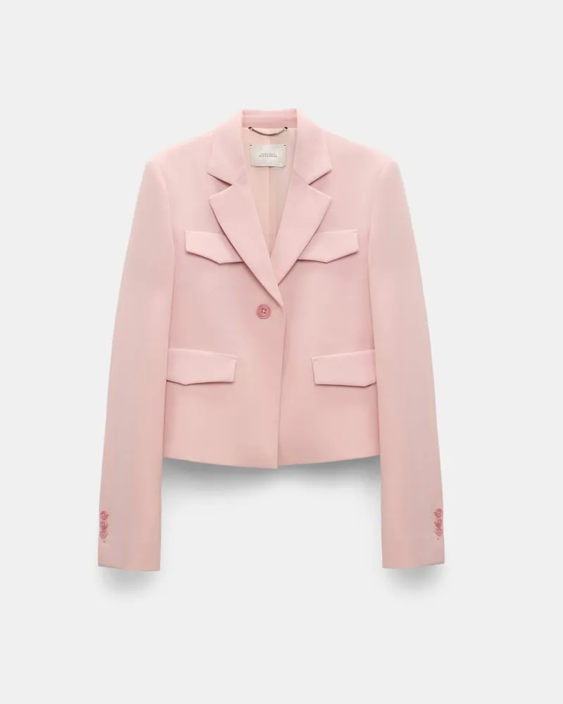 Dorothee Schumacher Cropped Blazer Rosa