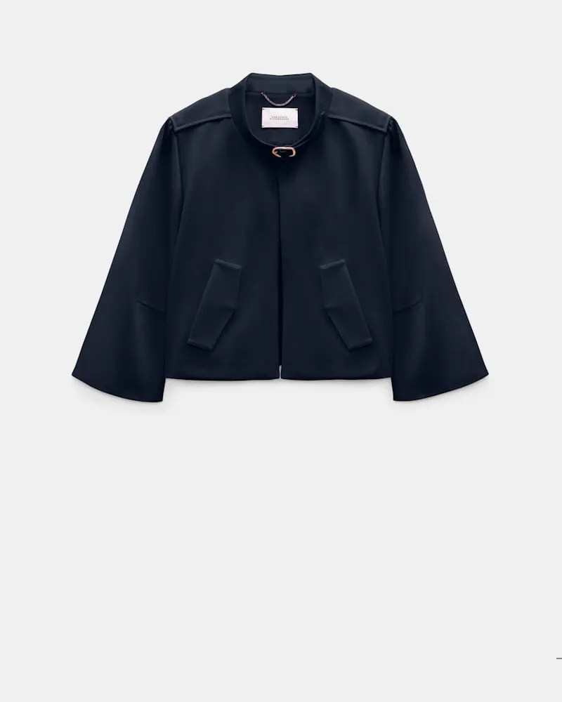 Dorothee Schumacher Jacke aus Punto Milano Blau