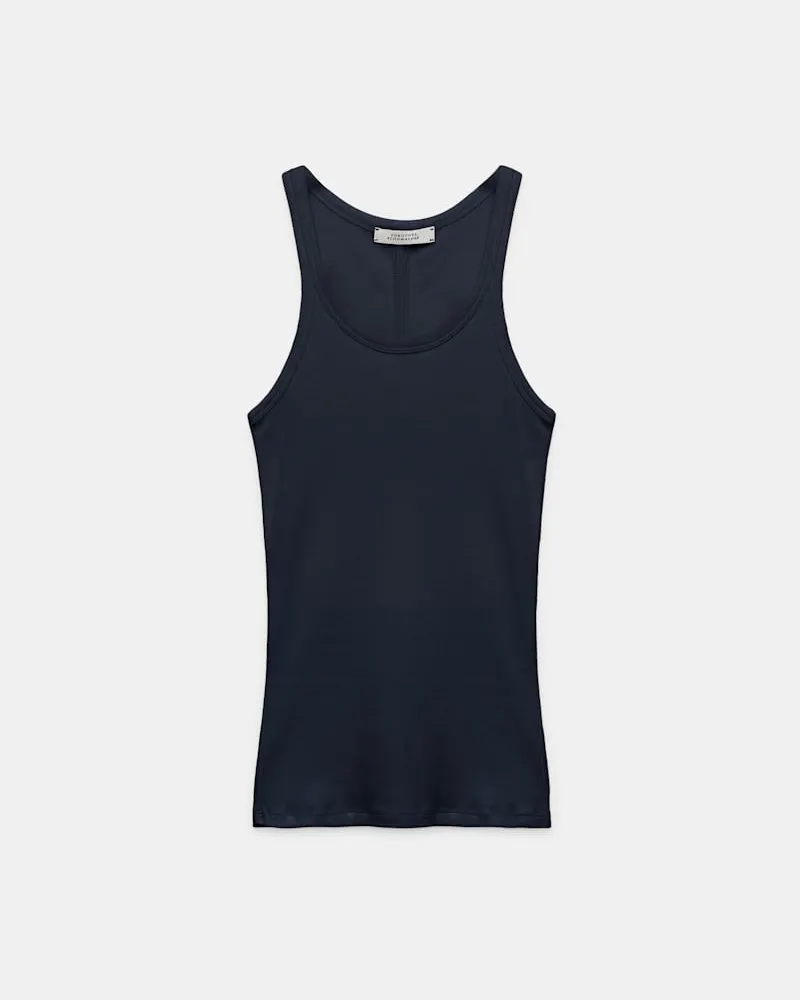 Dorothee Schumacher Geripptes Tanktop Blau