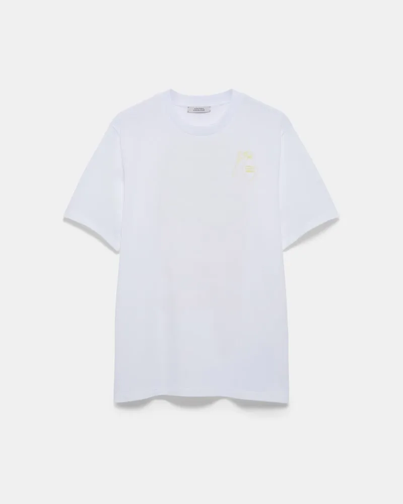 Dorothee Schumacher Mi casa es tu casa“-T-Shirt Gelb