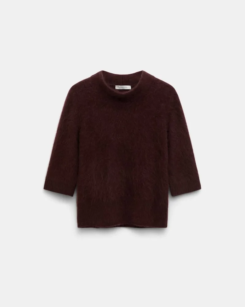 Dorothee Schumacher Fluffy Rollkragenpullover Braun
