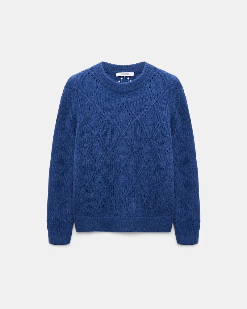 Dorothee Schumacher Pullover mit Argyle-Muster Blau