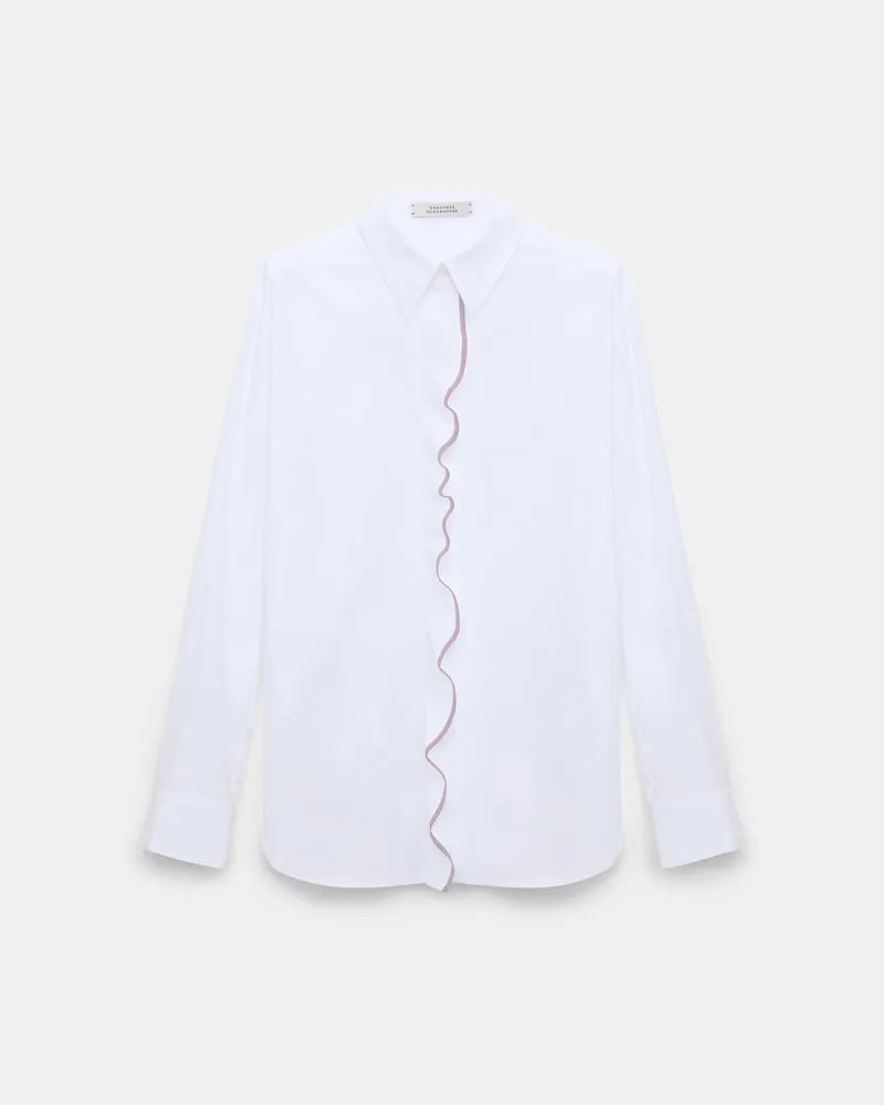 Dorothee Schumacher Hemd aus Baumwoll-Popeline Weiß