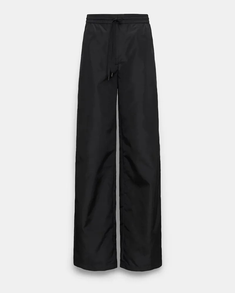 Dorothee Schumacher Hose aus Nylon Schwarz
