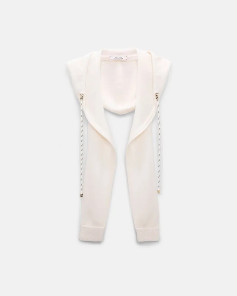 Dorothee Schumacher Styling Piece mit Kapuze Weiß