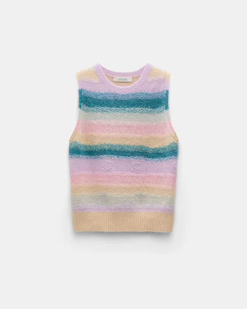 Dorothee Schumacher Besonders softes Top aus Kaschmir Rosa