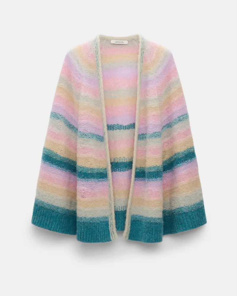 Dorothee Schumacher Besonders softer Cape-Cardigan aus Kaschmir Rosa