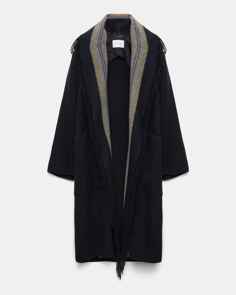 Dorothee Schumacher Oversized Mantel mit Schalkragen Blau