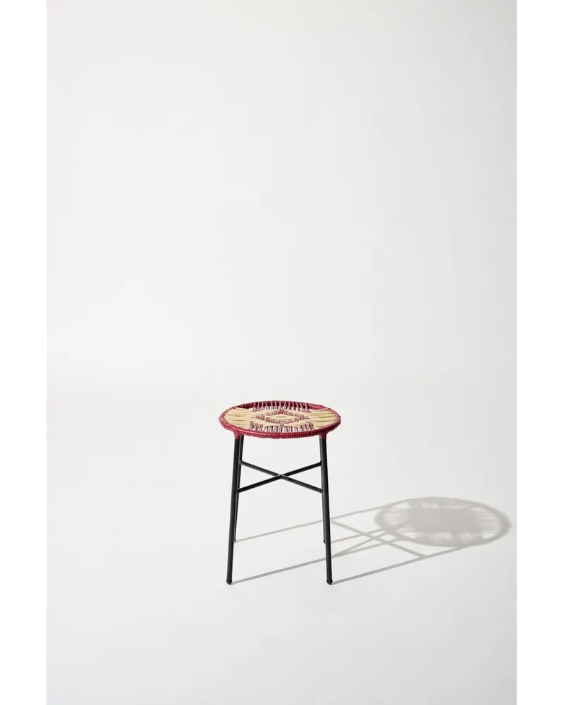 Dorothee Schumacher Handgeflochtener Hocker Multi