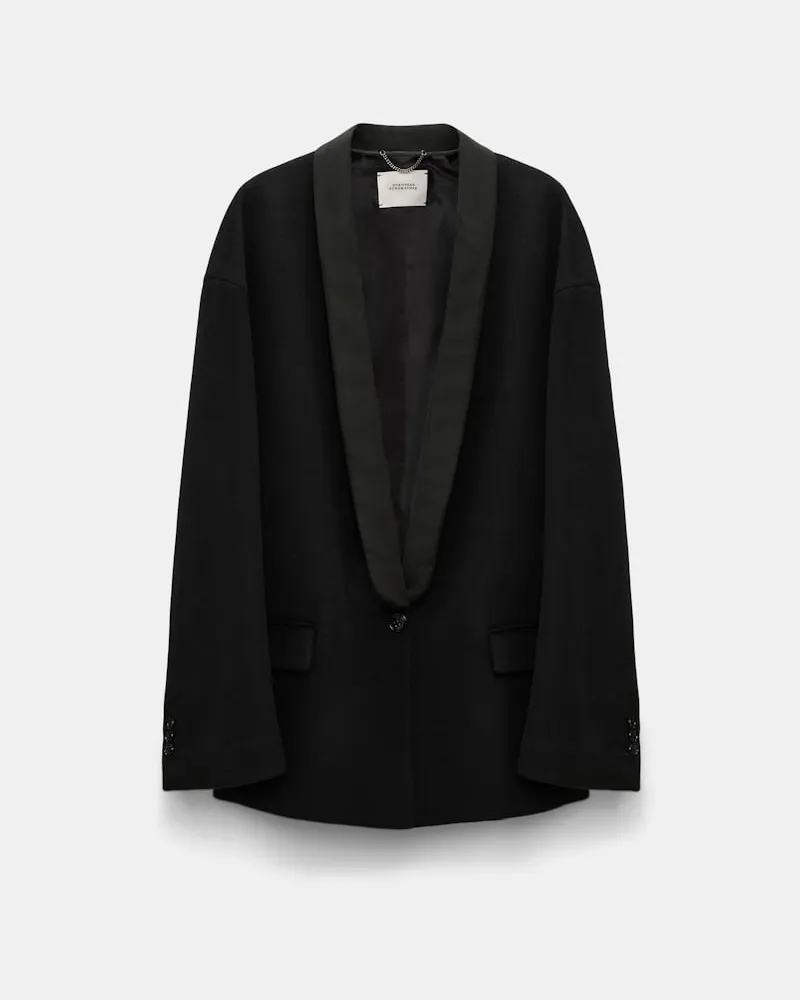 Dorothee Schumacher Oversized Smoking Blazer Schwarz