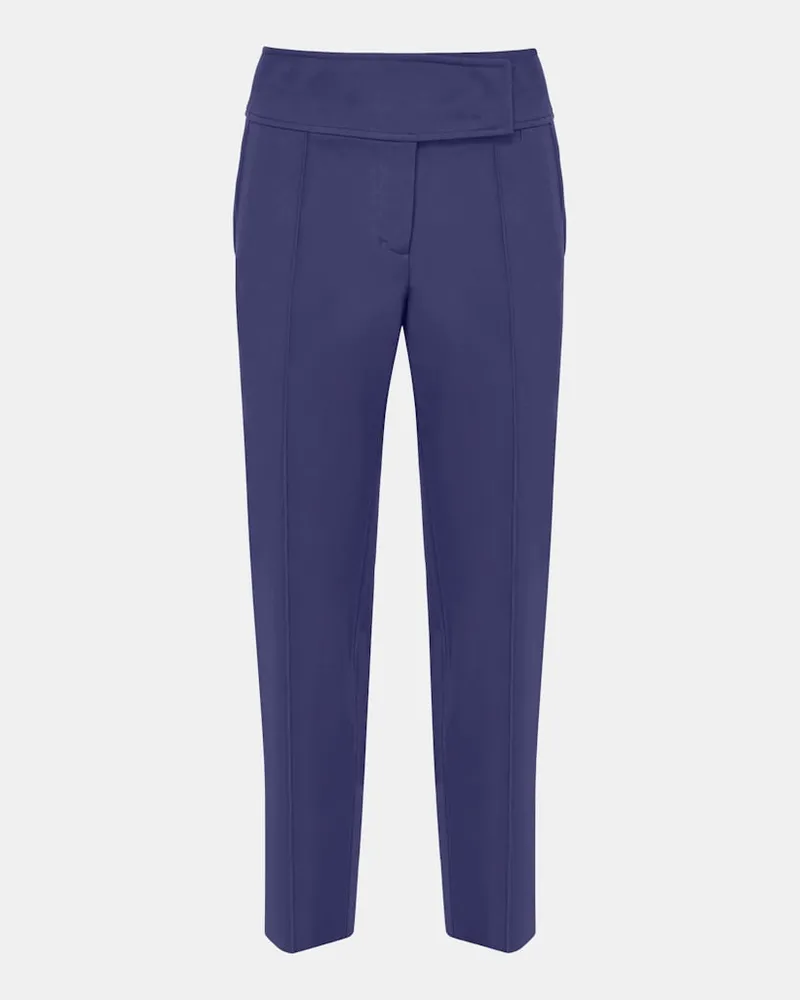 Dorothee Schumacher Zigarettenhose aus Punto Milano Violett
