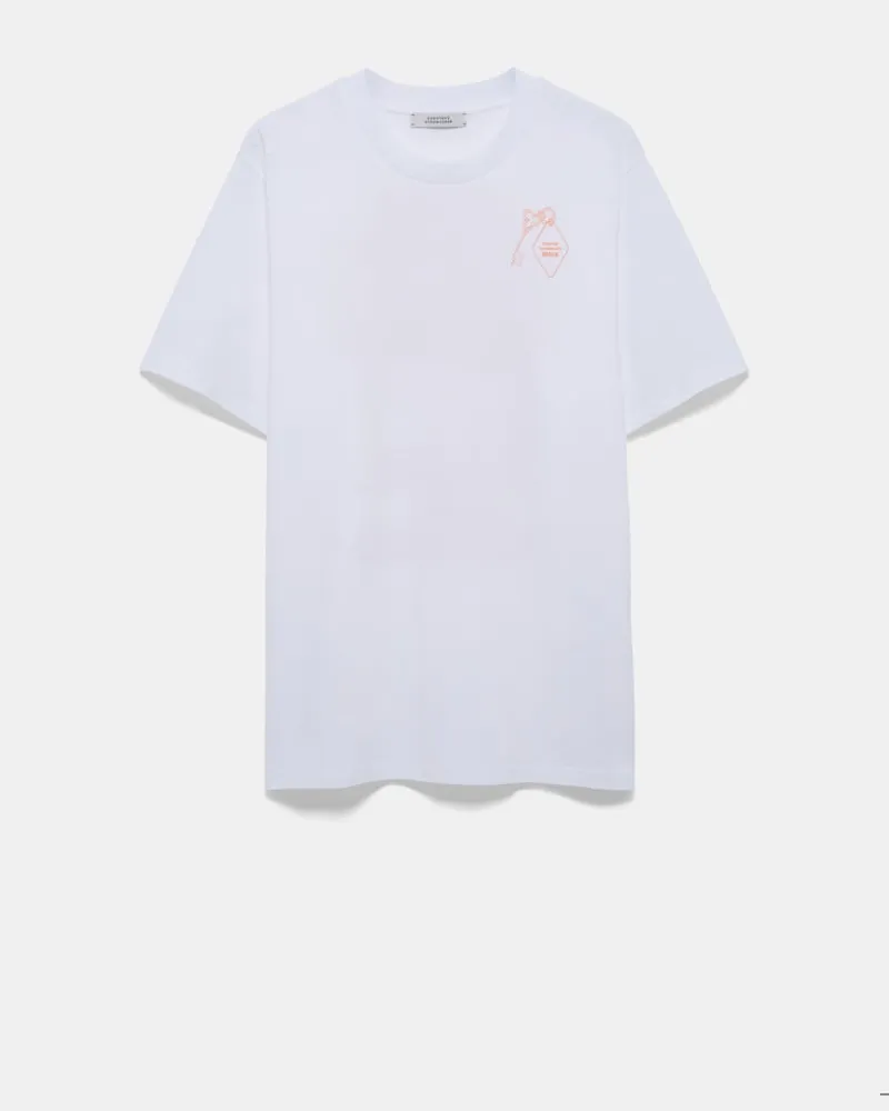 Dorothee Schumacher Mi casa es tu casa“-T-Shirt Orange