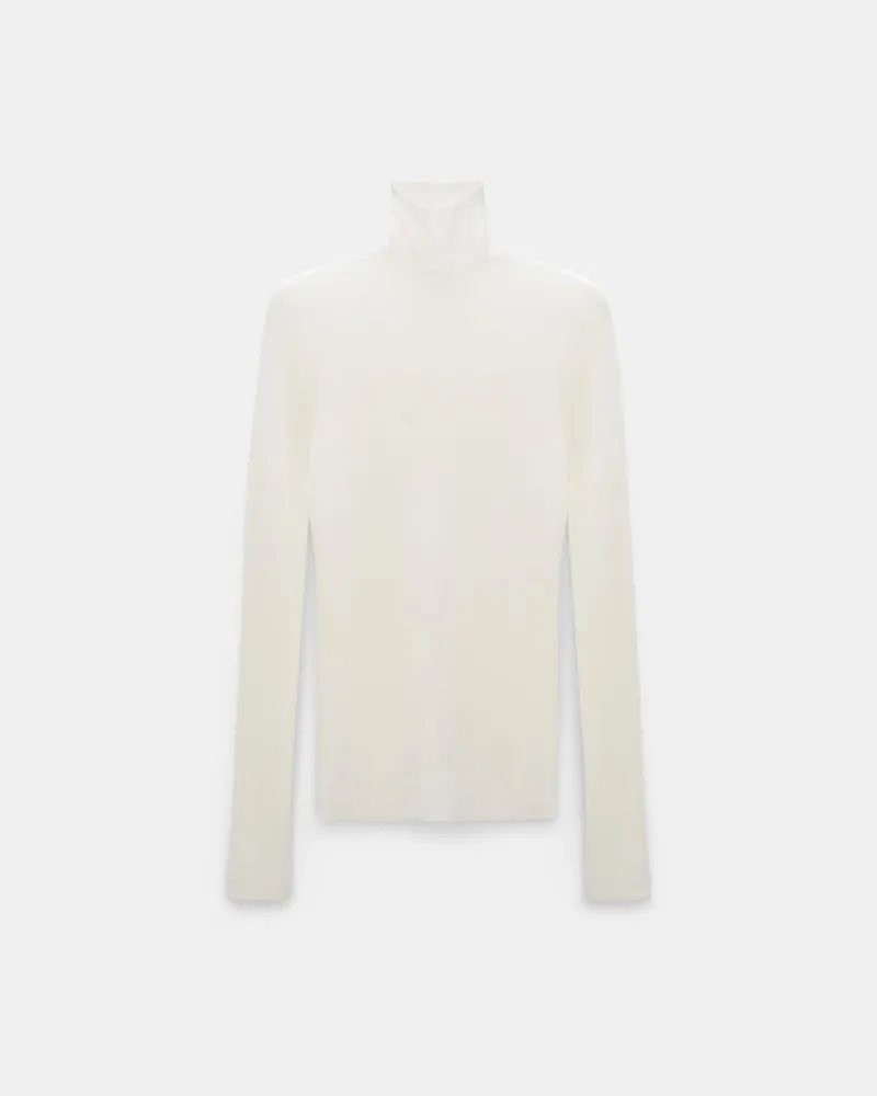 Dorothee Schumacher Rollkragenpullover aus Merino Weiß