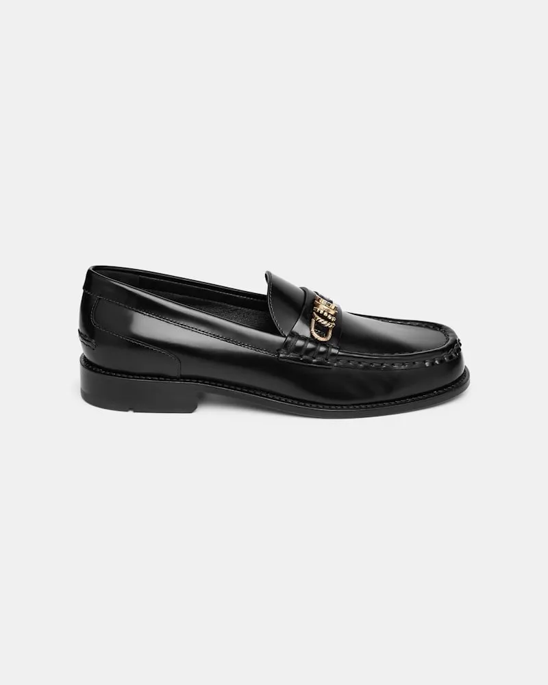 Dorothee Schumacher Loafers mit Signature D-Rings Schwarz