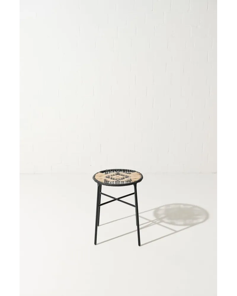 Dorothee Schumacher Handgeflochtener Hocker Multi