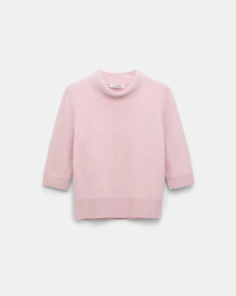 Dorothee Schumacher Fluffy Rollkragenpullover Rosa